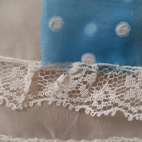 Vintage Organdy Apron - Picture 5 of 8